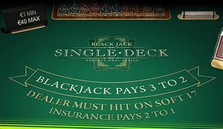 Single-Deck Blackjack preview