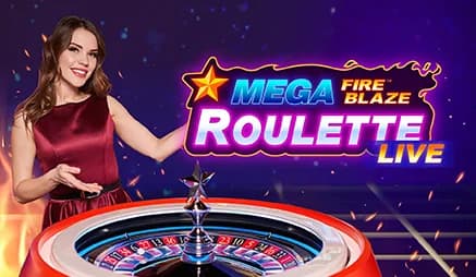 Mega Fire Blaze Roulette Live preview